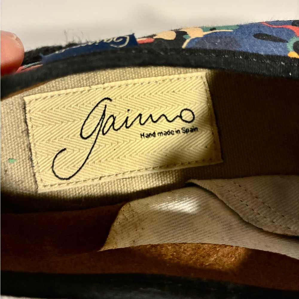 Gaimo Floral Espadrille Sneakers - Picture 9 of 9
